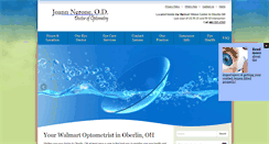 Desktop Screenshot of oberlineyecare.com